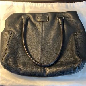 Black Kate Spade leather bag / purse